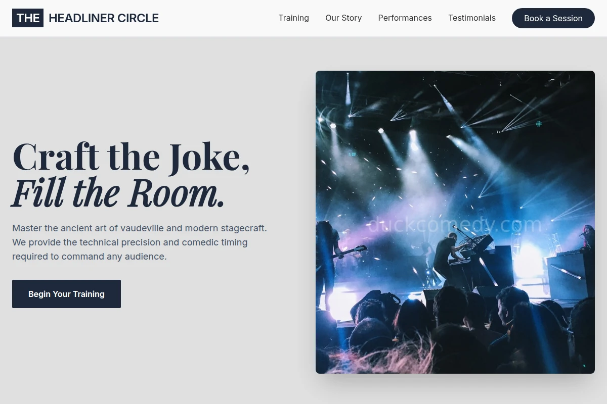 Vaudeville Entertainment