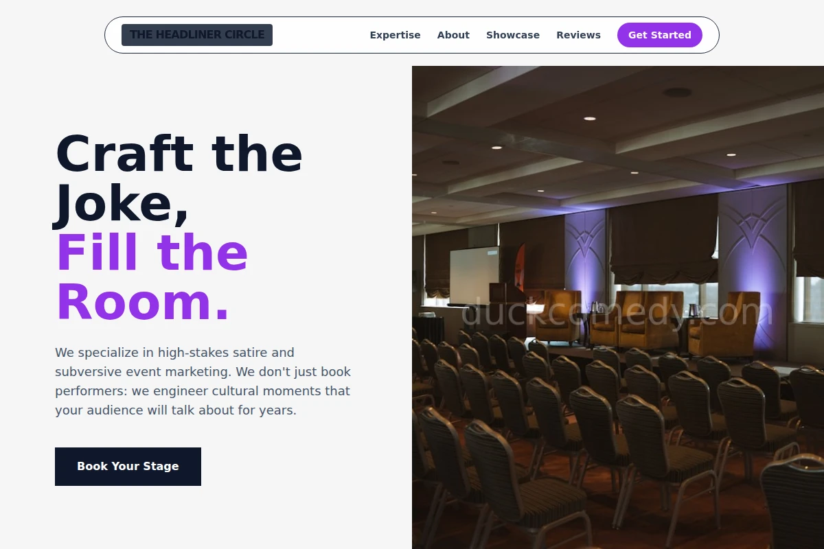 Satire Event Marketing