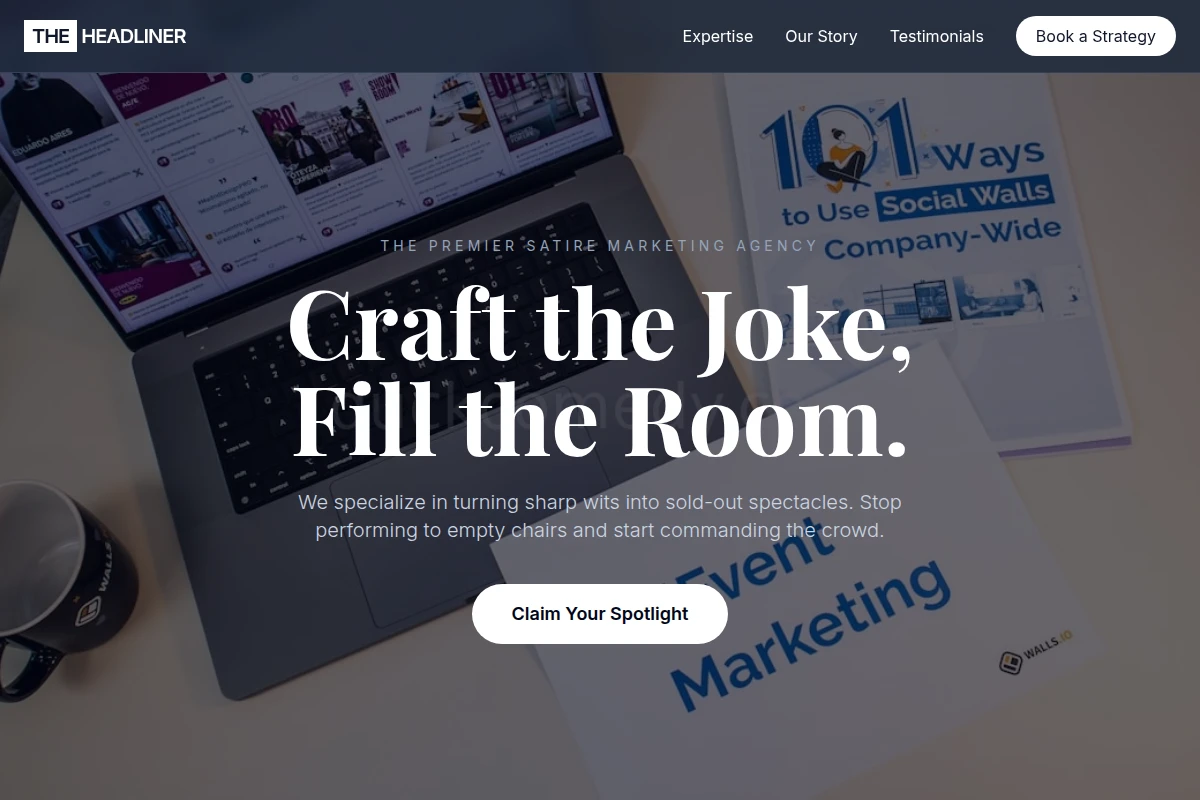 Satire Event Marketing