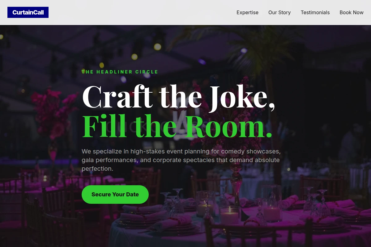 CurtainCall Event Planning