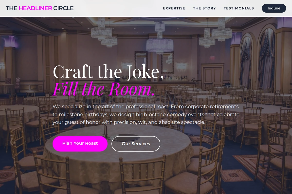 Roast Event Planning