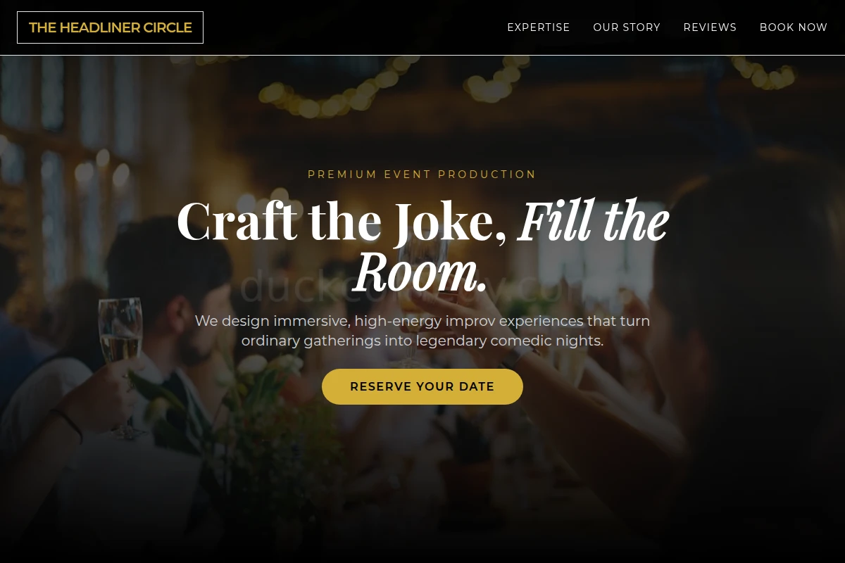 Improv Event Planning