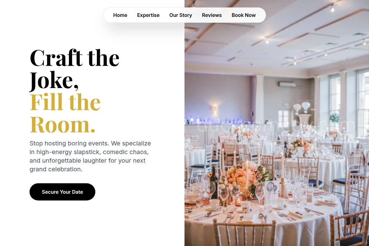 Slapstick Event Planning