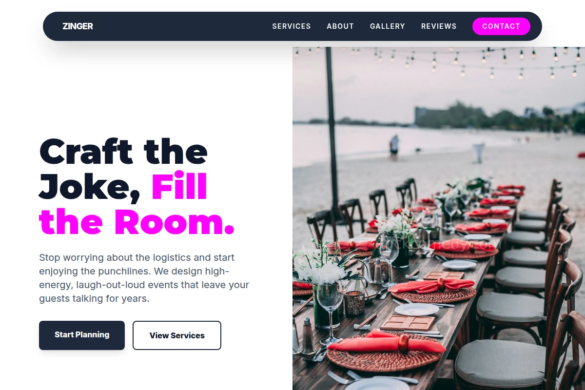 Zinger Event Planning
