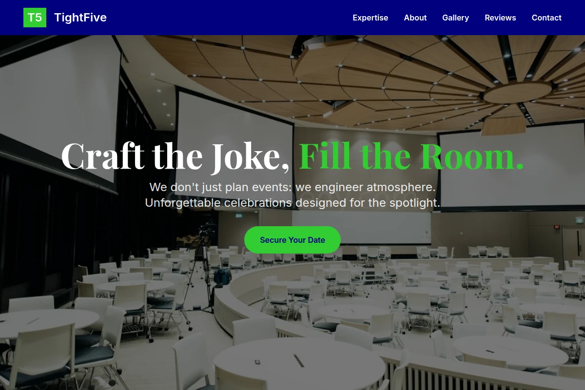 TightFive Event Planning