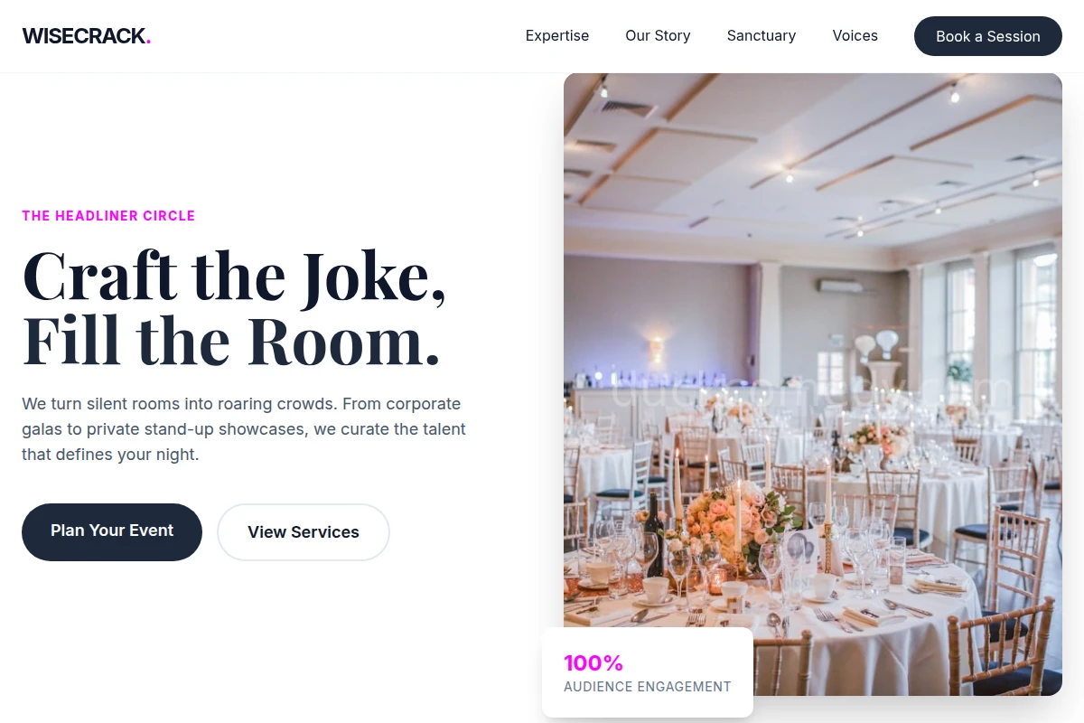 Wisecrack Event Planning