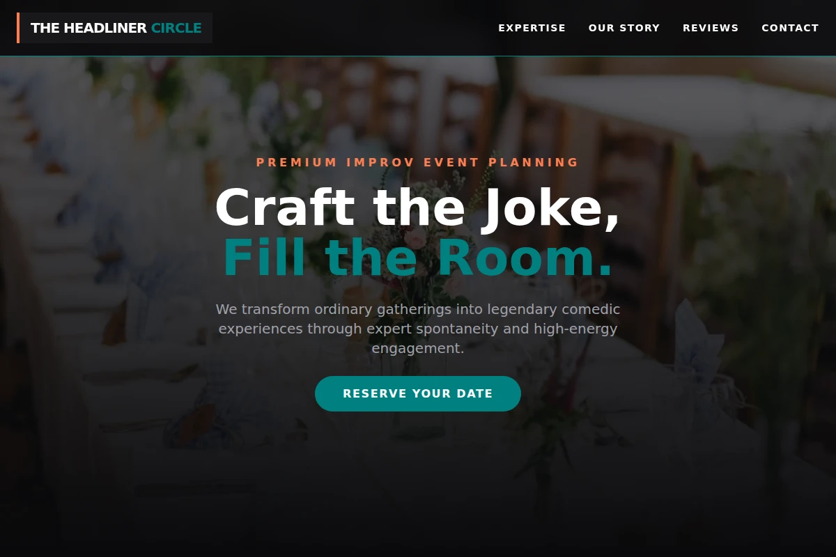 Improv Event Planning