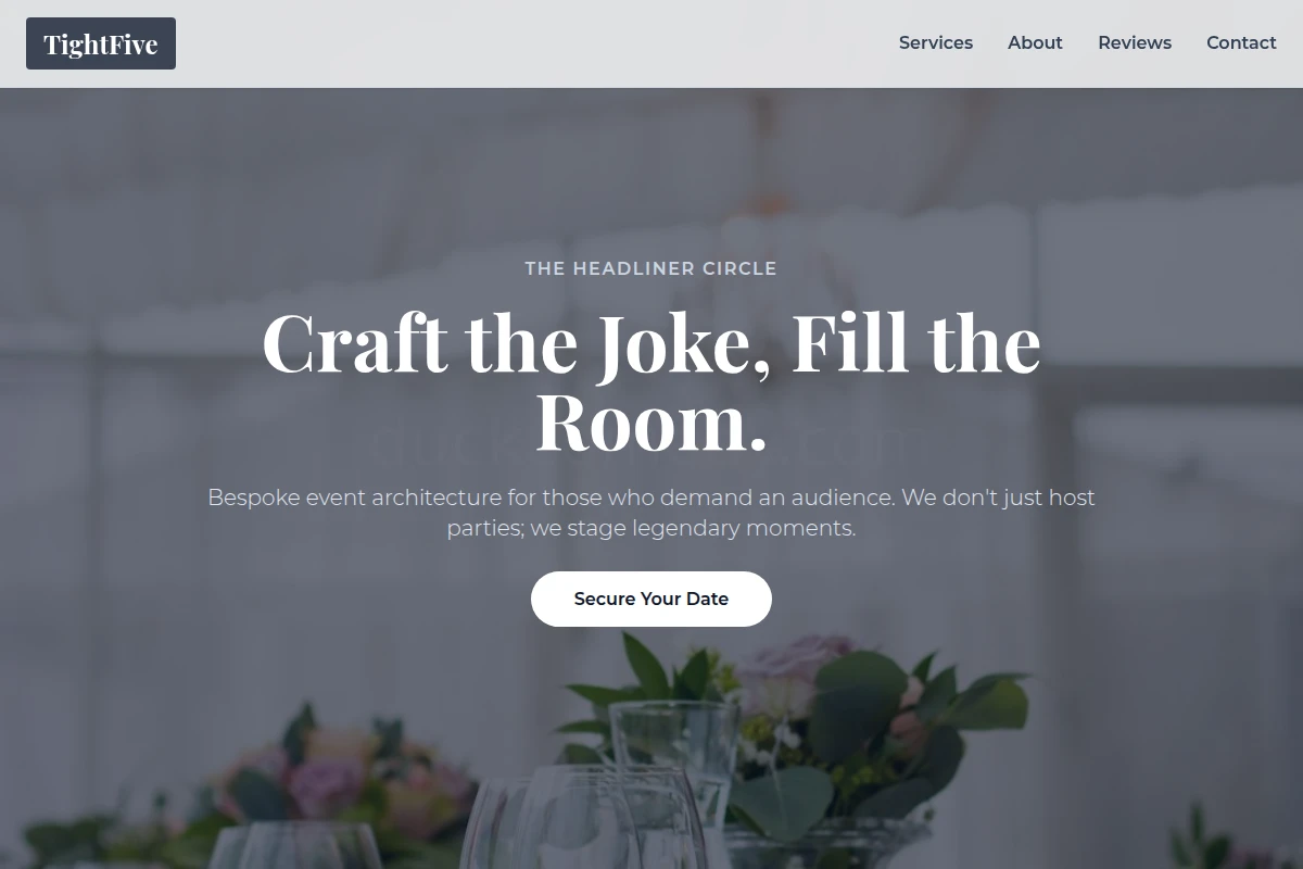TightFive Event Planning